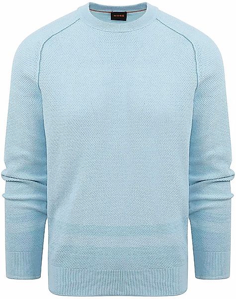 BOSS Pullover Apok Hellblau - Größe XL günstig online kaufen