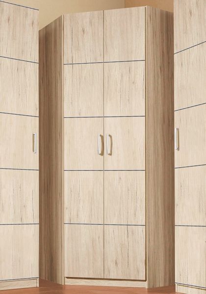 priess Eckkleiderschrank "Bilbao" mit 3 verschiedenen Fronten günstig online kaufen