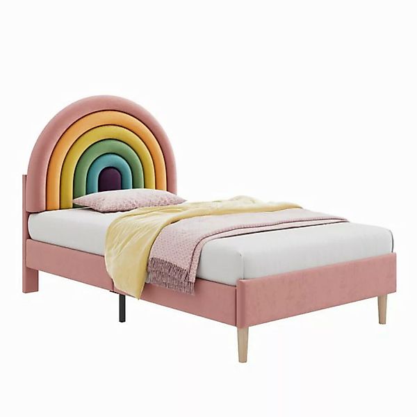 HAUSS SPLOE Polsterbett Polsterbett Jugendbett Kinderbett Einzelbett (90*20 günstig online kaufen