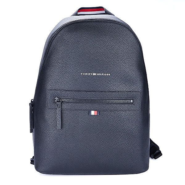 Tommy Hilfiger Rucksack in Leder-Optik Farbe schwarz Größe: One Size günstig online kaufen