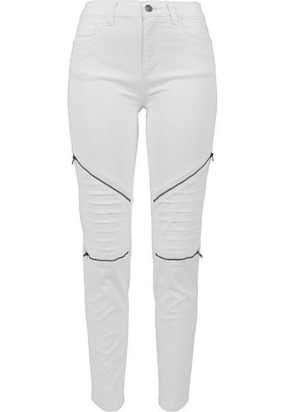 URBAN CLASSICS Skinny-fit-Jeans Stretch Damen Bikerhose mit Stretch günstig online kaufen