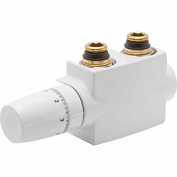 Ventilhahnblock Quattro 21 mm (G 1/2) x 24,1 mm (G 3/4) Weiß günstig online kaufen