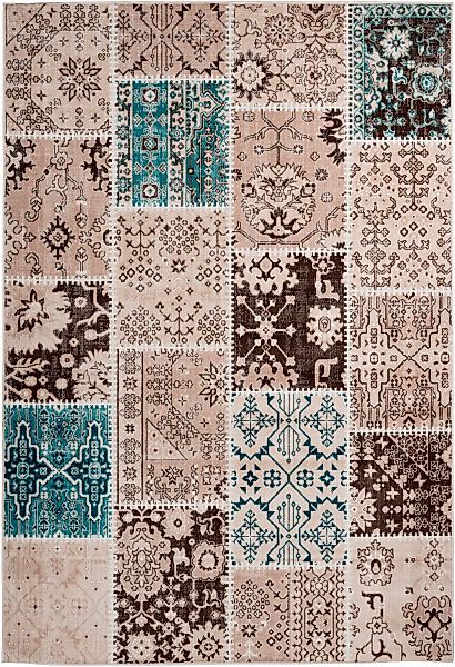 calo-deluxe Teppich "Ruzica-404" rechteckig 6 mm Höhe Flachgewebe, Vintage günstig online kaufen