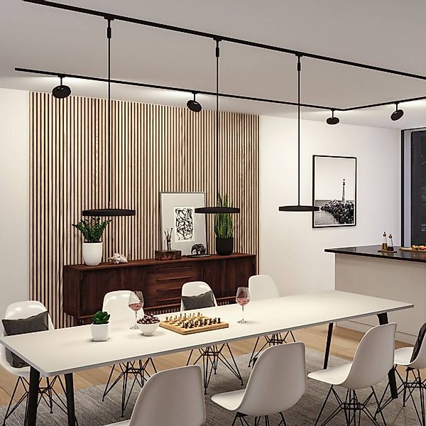 Paulmann URail LED-Spot Hildor, schwarz, 4.000K, dimmbar günstig online kaufen