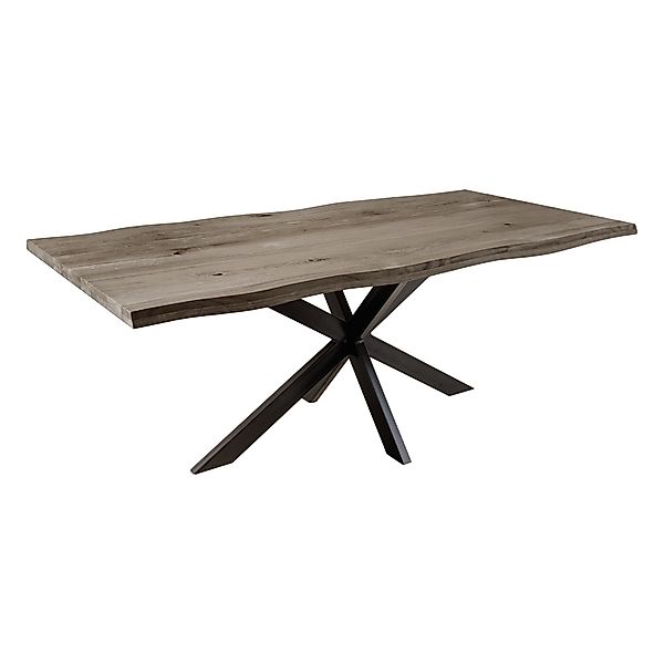 riess-ambiente Baumkantentisch WILD OAK 160cm smoked günstig online kaufen