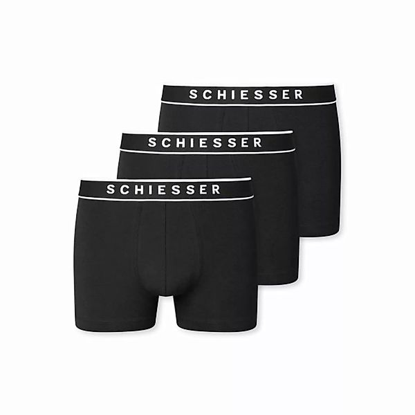 SCHIESSER Herren Shorts 3er Pack - Serie "95/5", Logobund, S-XXL günstig online kaufen