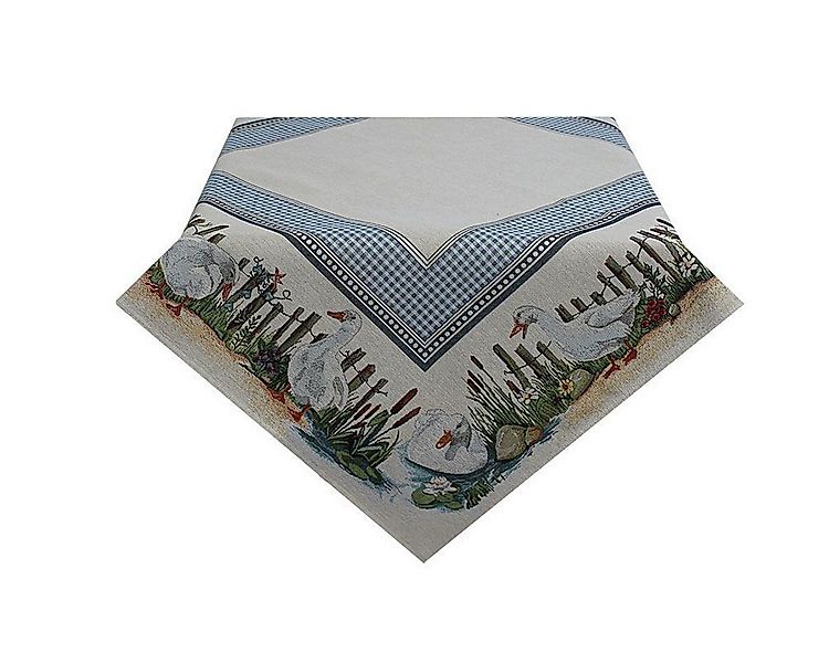 HOSSNER - HOMECOLLECTION Mitteldecke Oca (1-tlg), Tischdecke, bedruckt 85 x günstig online kaufen