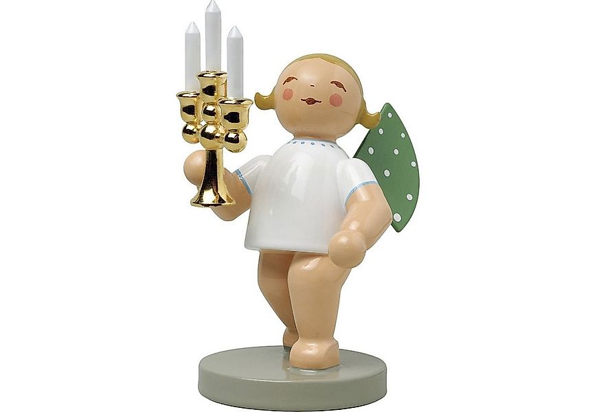 Wendt & Kühn Weihnachtsfigur No 4 Lichterbote, Engel mit Leuchter 650/117, günstig online kaufen