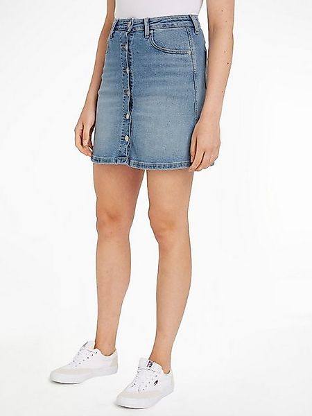 Tommy Jeans A-Linien-Rock ALINE SKIRT BH0130 Webrock im 5-Pocket-Style günstig online kaufen