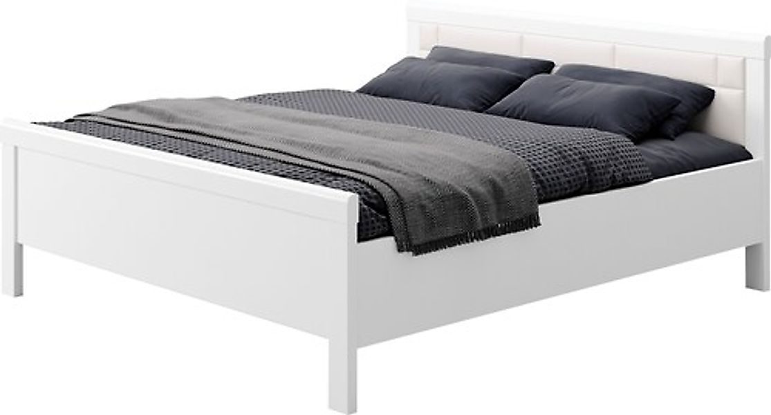 priess Einzelbett »Arnsberg« Komforthöhe mit gepolstertem Kopfteil günstig online kaufen