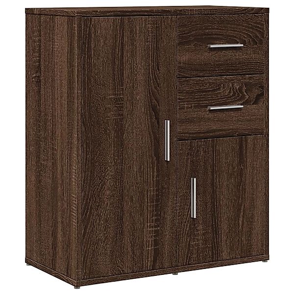 vidaXL Sideboard Braun Eiche-Optik 60x31x70 cm Holzwerkstoff 840484 günstig online kaufen