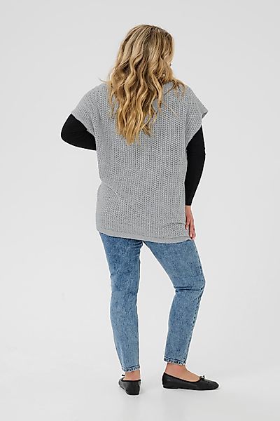 KAFFE Curve Strickponcho Poncho KCrosa plus günstig online kaufen