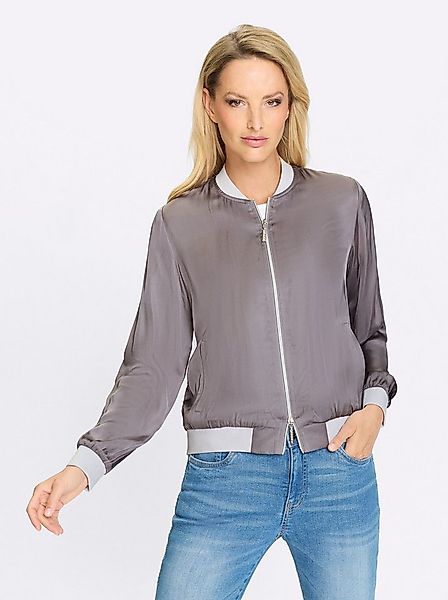 heine Blusenblazer Blusen-Blouson Langarm günstig online kaufen