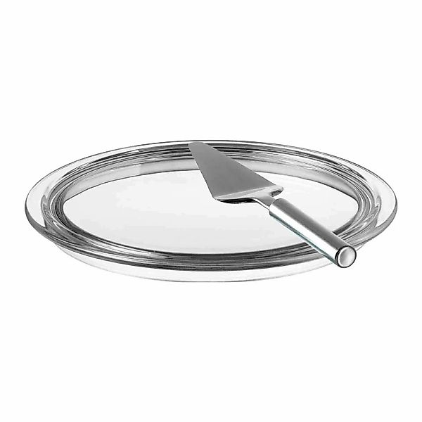 LEONARDO Tortenplatte "Tortenplatte + Tortenheber Ciao ø 31,5 cm transparen günstig online kaufen
