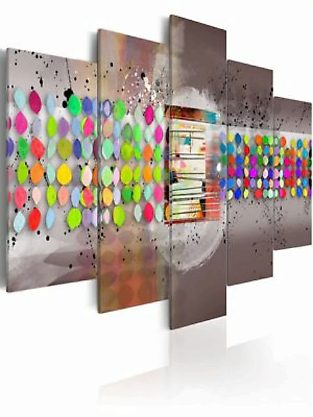 artgeist Wandbild Abstract (gepunktet) mehrfarbig Gr. 200 x 100 günstig online kaufen