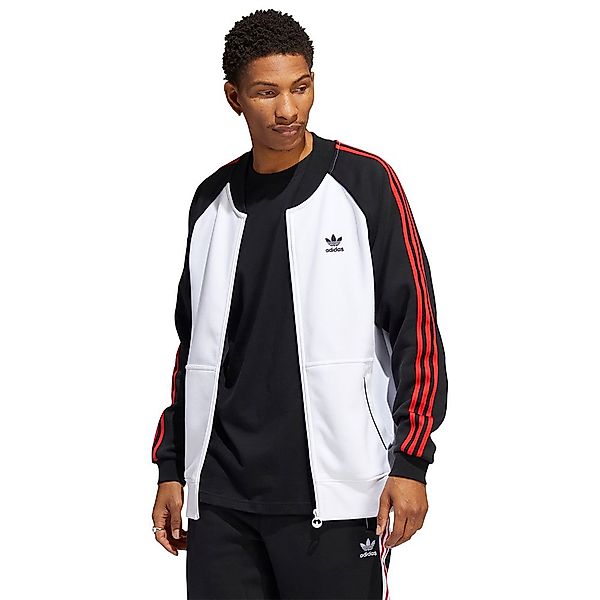 Adidas Originals Sprt Fleece Jacke XL White / Black günstig online kaufen