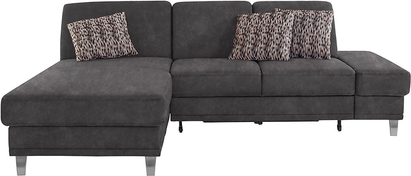 sit&more Ecksofa »Clio L-Form«, wahlweise mit Bettfunktion oder Vorziehsitz günstig online kaufen