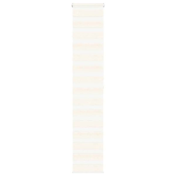 vidaXL Doppelrollo Marmorbeige 40x200 cm Stoffbreite 35,9 cm Polyester 4014 günstig online kaufen
