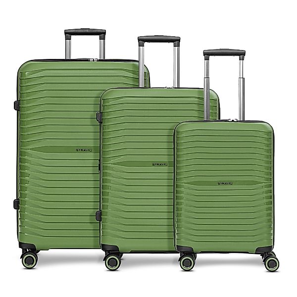 Stratic Trolleyset Shine, 4 Rollen, (3-teilig, günstig online kaufen