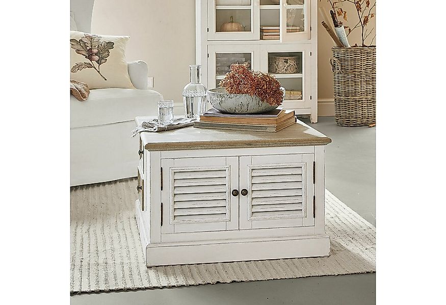 Mirabeau Couchtisch charmanter Couchtisch Cloverport im Hamptons-Stil aus M günstig online kaufen