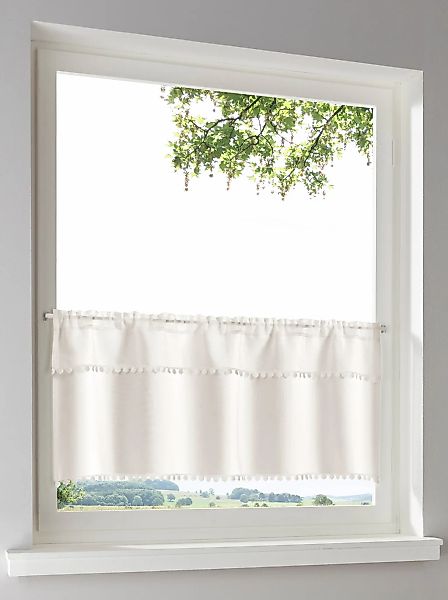 heine home Querbehang Stangendurchzug 1 Stk. tlg. günstig online kaufen