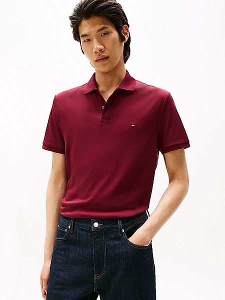 Tommy Hilfiger Poloshirt LIQUID COTTON REGULAR SEASONAL mit Logostickerei günstig online kaufen