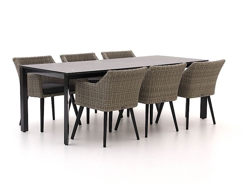 Manifesto Matese/Sestino 220 cm Gartenmöbel-Set 7-Teilig günstig online kaufen