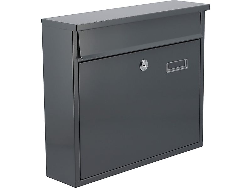 TRIZERATOP Briefkasten Briefkasten 310x360x100mm graphit (Briefkasten günstig online kaufen