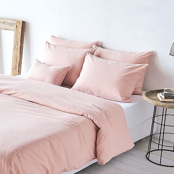 TRAUMSCHLAF Bettwäsche Cotton-Leinen, Leinen, 3 teilig, günstig online kaufen