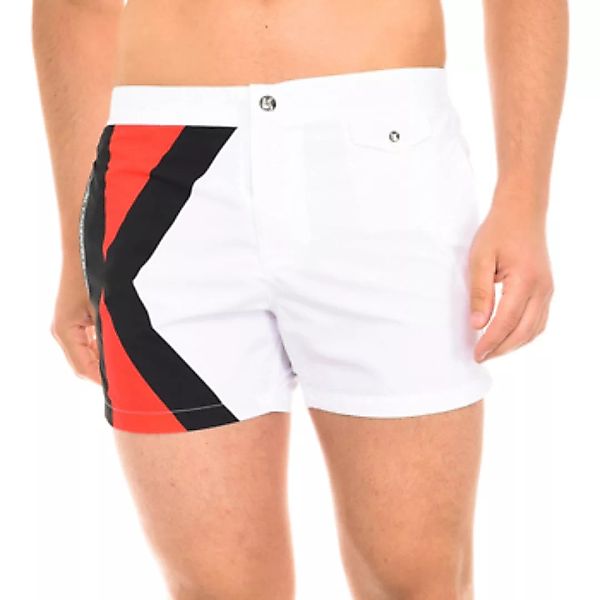 Karl Lagerfeld  Badeshorts KL19MBS04-WHITE günstig online kaufen