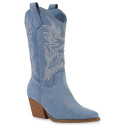 VAN HILL 840142 Cowboystiefel Schuhe günstig online kaufen