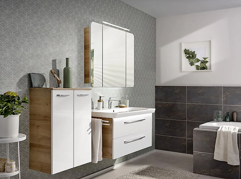 FACKELMANN Waschtisch "Waschplatz-Set MILANO" 2 tlg. 2-teilig günstig online kaufen