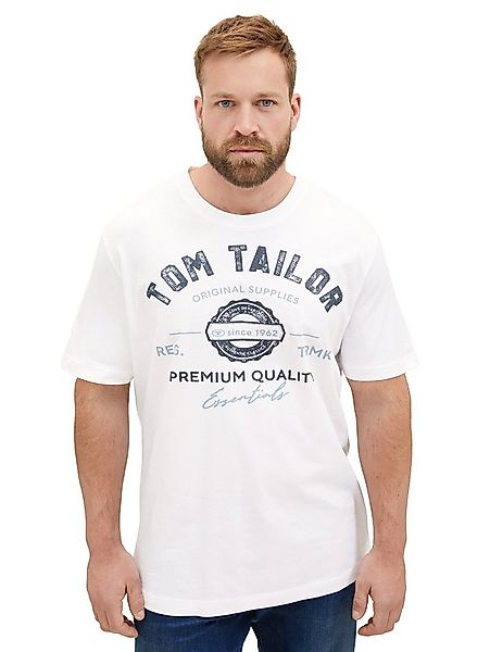 TOM TAILOR PLUS T-Shirt mit Logo-Print günstig online kaufen