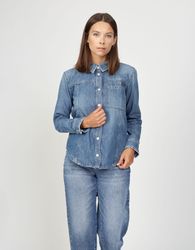 GANG Hemdbluse "94LIV SHIRT" in lockerer Passform günstig online kaufen