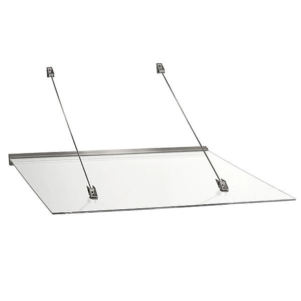 Roro Vordach V157 Weiß 150 cm x 101 cm x 74 cm günstig online kaufen