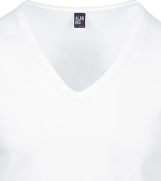 Alan Red T-Shirt 2 pack NOV Extra Tiefer V-Ausschnitt Stretch - Größe M günstig online kaufen