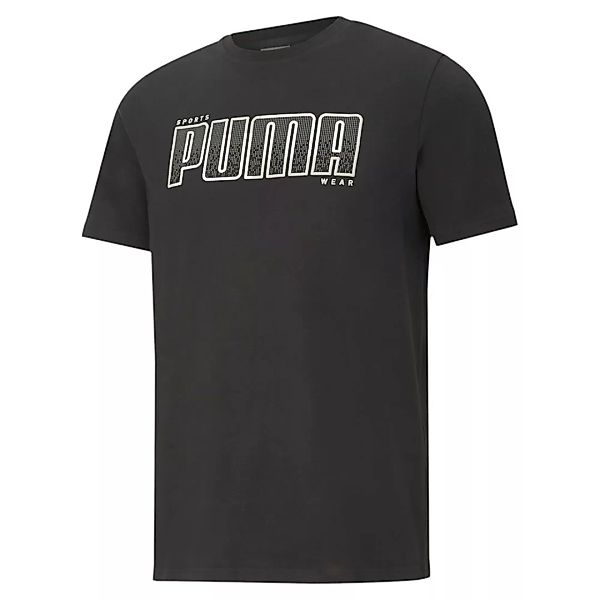 Puma Athletics Big Logo Kurzärmeliges T-shirt L Puma Black günstig online kaufen