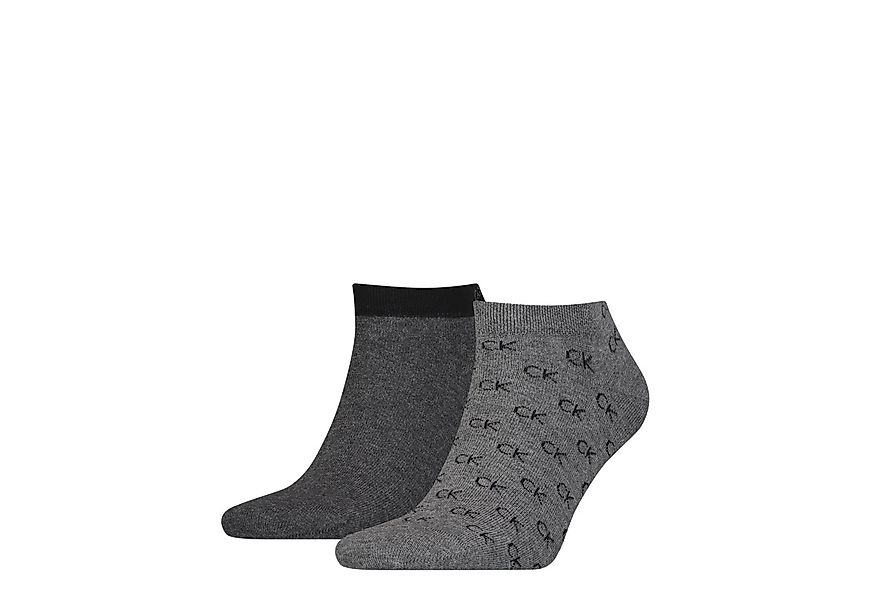 Calvin Klein Jeans Sneakersocken CK MEN SNEAKER 2P ALL OVER LOGO (2 Paar) 1 günstig online kaufen