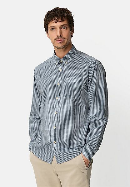 camel active Karohemd mit Knopfleiste Langarm Hemdblusenkragen günstig online kaufen