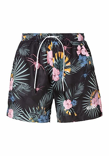 HUGO Badeshorts CALALA mit tropischen Muster günstig online kaufen