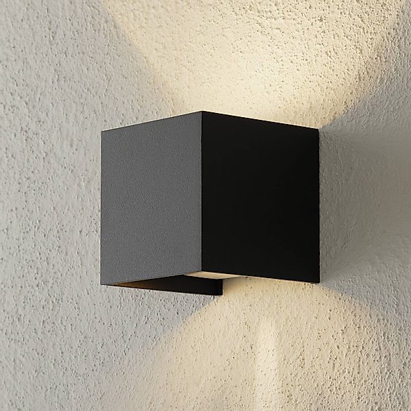 Helestra Siri 44 Außenwandlampe up/down schwarz günstig online kaufen