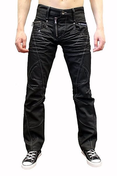 Cipo & Baxx Regular-fit-Jeans Herren Jeans Hose mit ausgefallenem Design un günstig online kaufen