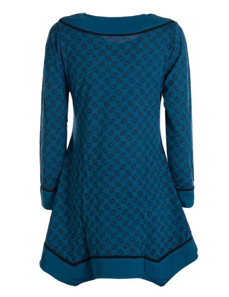 Vishes Tunikakleid Langarm Damen Tunika Shirt-Kleid günstig online kaufen
