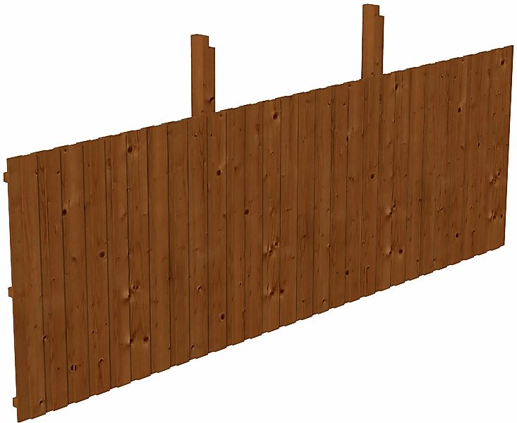 Skan Holz Rückwand Deckelschalung 550 x 180 cm Fichte Eiche hell günstig online kaufen
