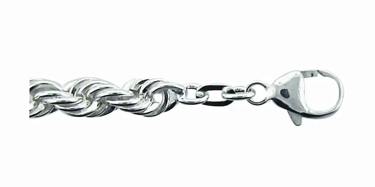 Adelia´s Silberarmband "Damen Silberschmuck 925 Silber Kordel Armband 21 cm günstig online kaufen