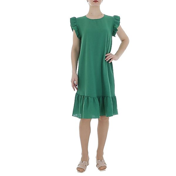 Ital-Design Sommerkleid Damen Freizeit (86164367) Rüschen günstig online kaufen