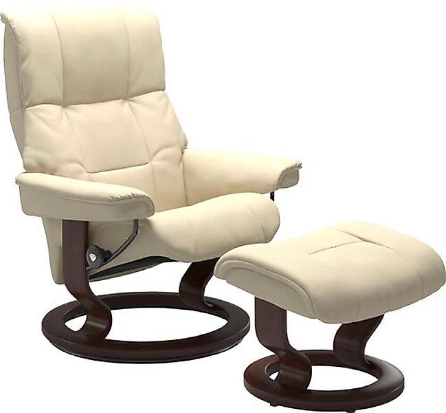 Stressless Fußhocker "Mayfair", mit Classic Base, Gestell Braun günstig online kaufen