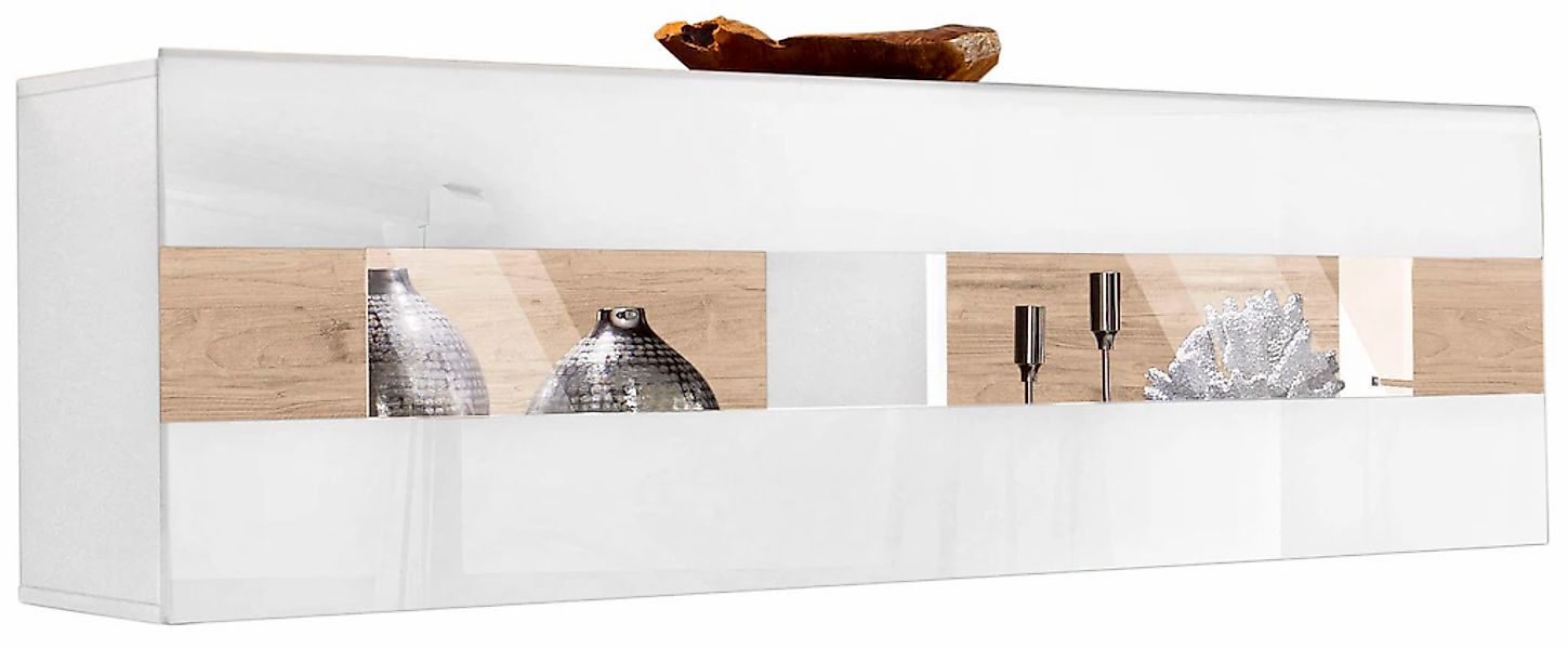INOSIGN Hängevitrine "Toledo,Breite 131 cm trendige Glasvitrine mit dekorat günstig online kaufen