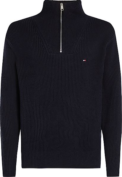 Tommy Hilfiger Big & Tall Stehkragenpullover "BT-CHUNKY CTN RIB NAUTICAL ZM günstig online kaufen