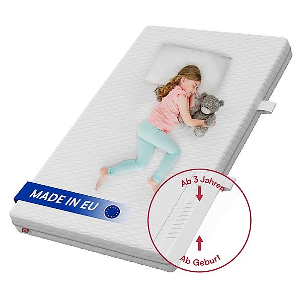 Kindermatratze Twist, Bellabino, 15 cm hoch, günstig online kaufen